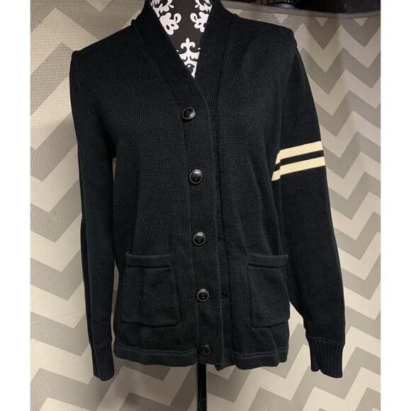 Ralph Lauren Rugby Black Sweater Old Money Preppy S - Picture 6 of 6